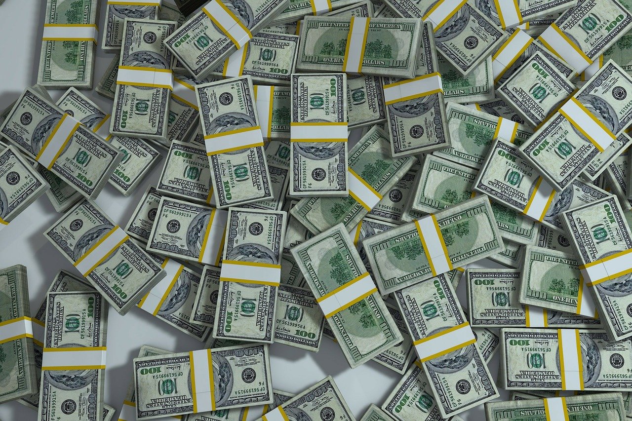 Pile of money